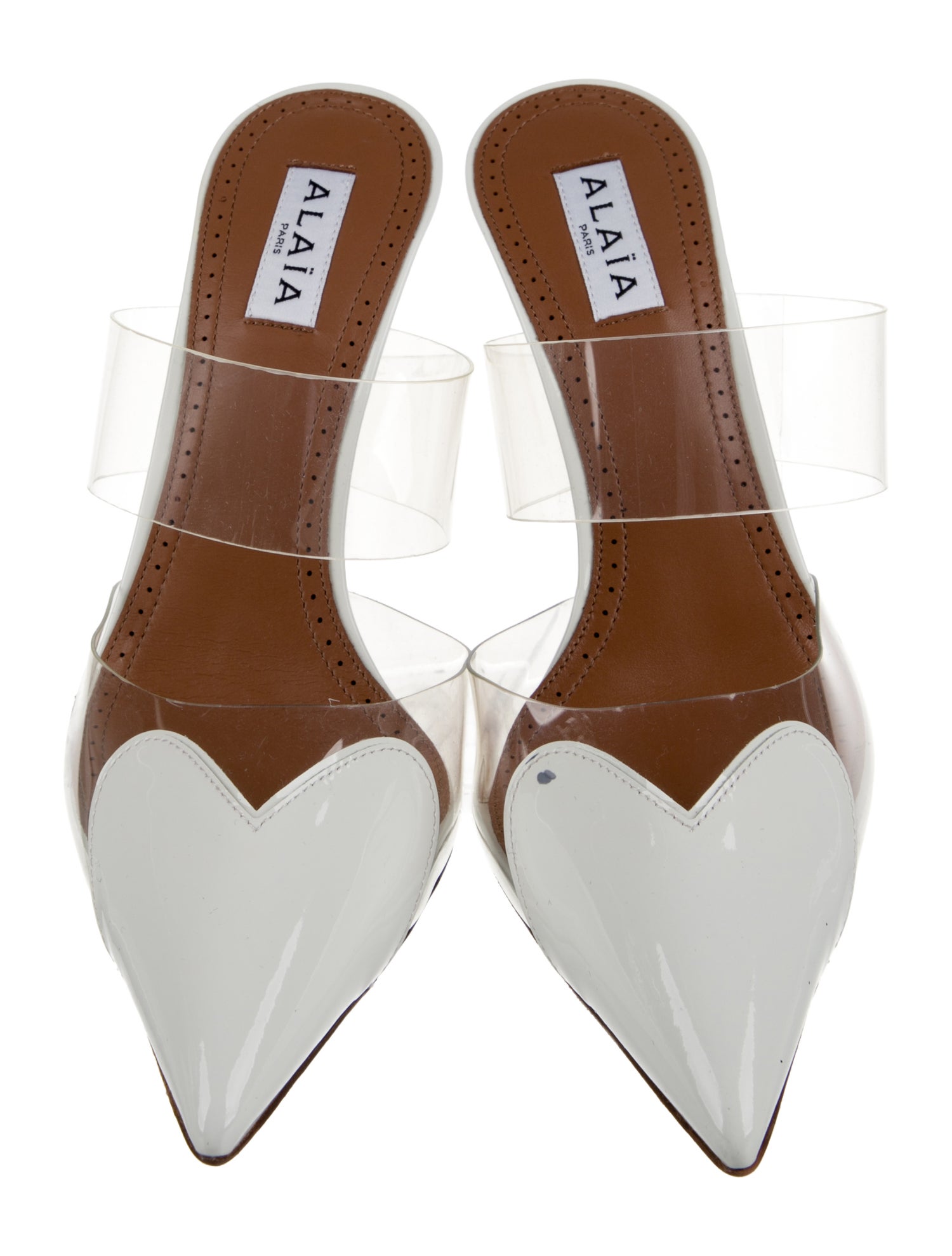Alaïa Patent Leather Mules